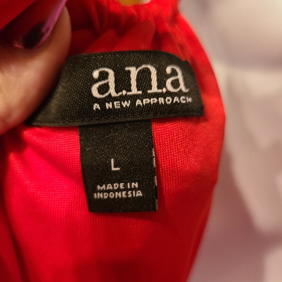 a.n.a. A New Approach - Red Dress - Large - Picture 6 of 6